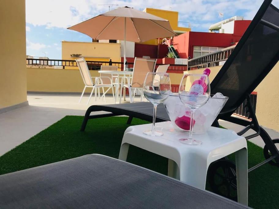 Estudio Con Amplia Terraza En Puerto De La Cruz Экстерьер фото